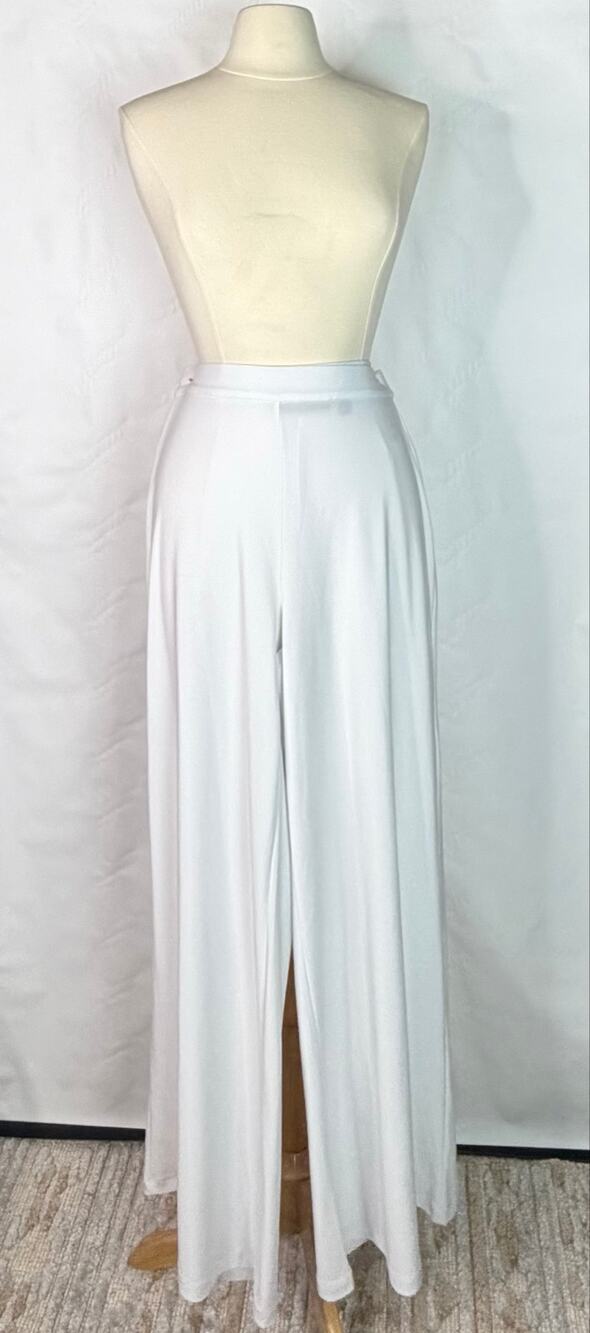 Dennis Basso Wide Leg Pull On Pant